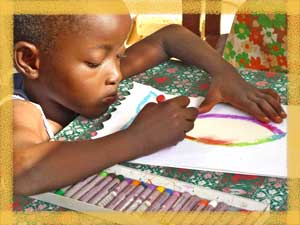 Togo child coloring